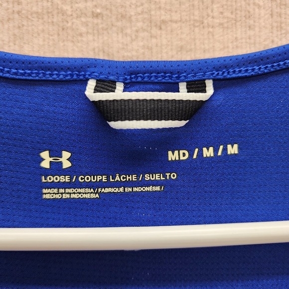 Under Armour Bakersfield Soccer Tank Top Women's M Blue NEW UA Activewear - Picture 4 of 7